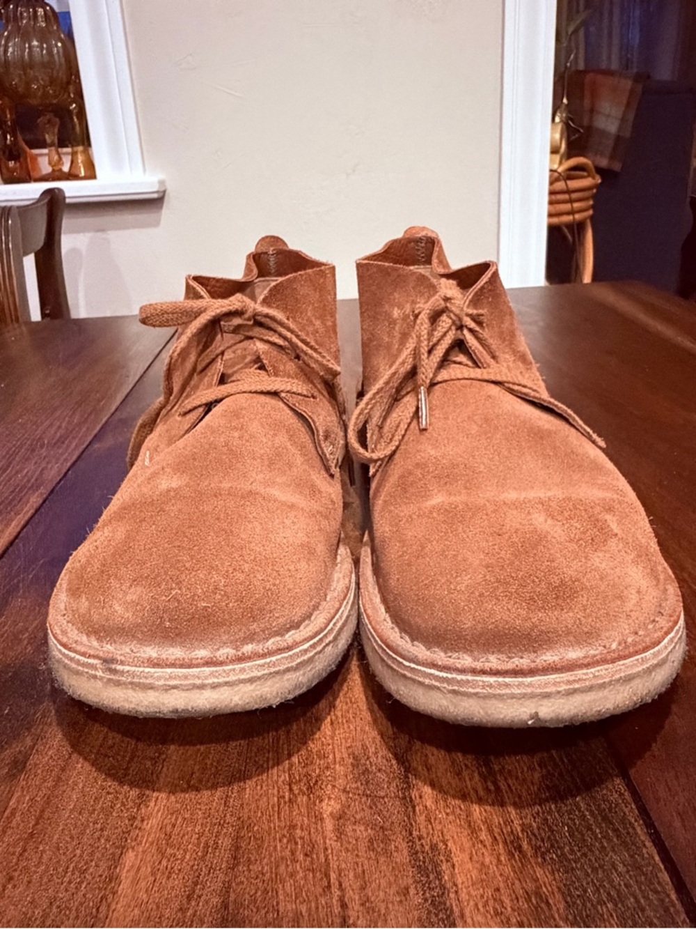 Astorflex Whiskey Beige Suede Greenflex Desert Chukka Boots Italian men’s 42 - Picture 2 of 14
